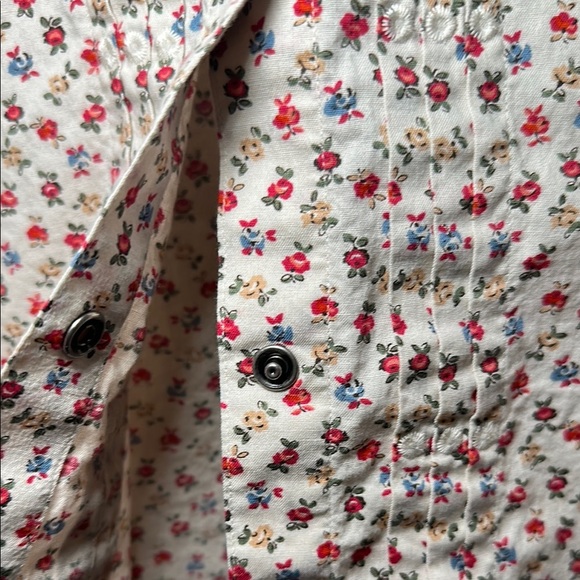 Lauren Ralph Lauren Flower Button Up PP - Picture 7 of 9